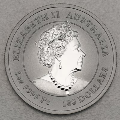 Platinmünze 1oz "Maus" 2020 Lunar III – Year of the Mouse diff. (Australien) - Miniaturansicht 2