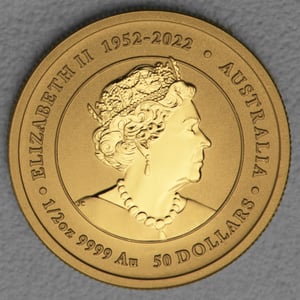Goldmünze 1/2oz "Drache" 2024 Lunar III – Year of the Dragon (Australien) - Miniaturansicht 2