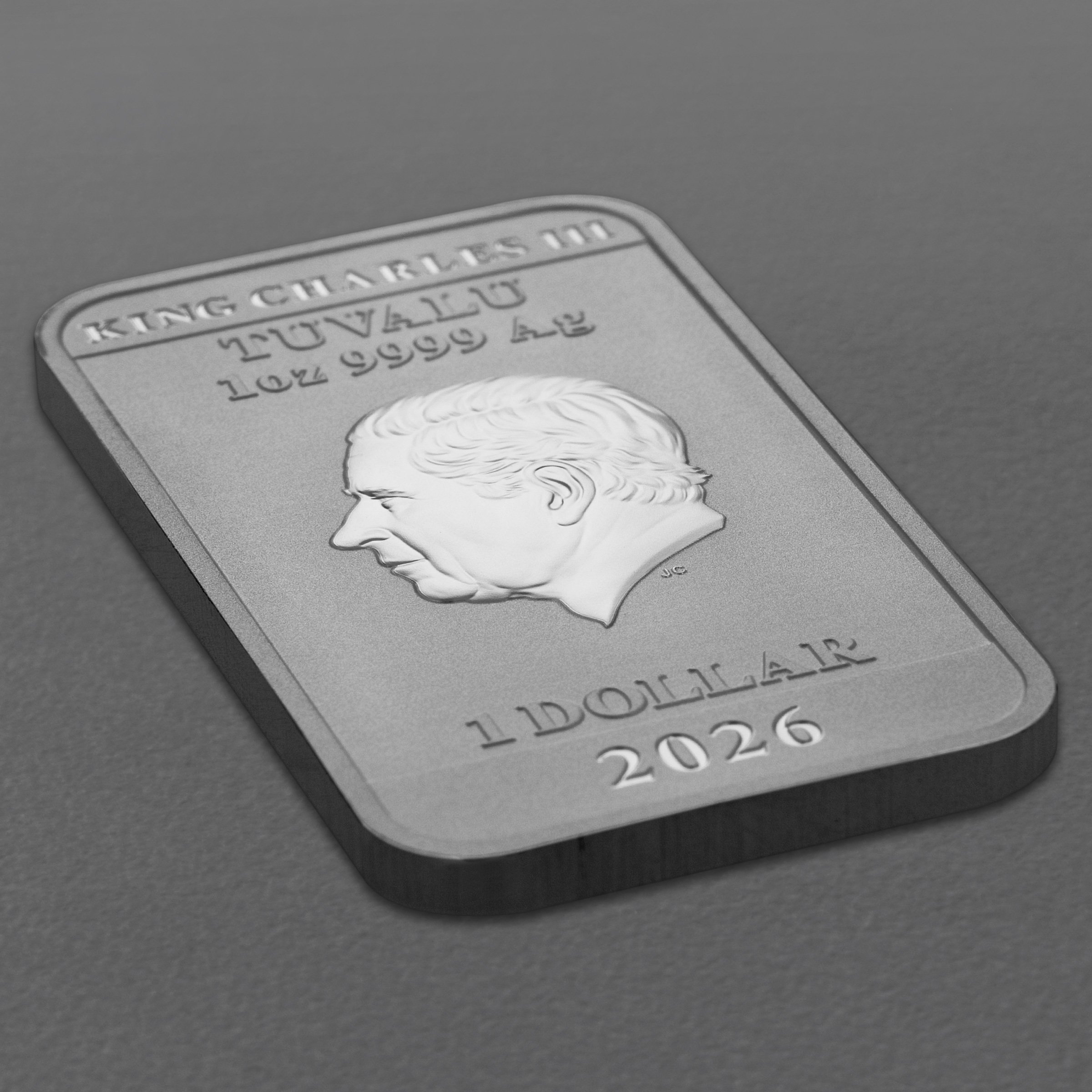 Silbermünzbarren 1oz "Season 5" 2026 (koloriert) Stranger Things (Tuvalu) - Detailansicht 3