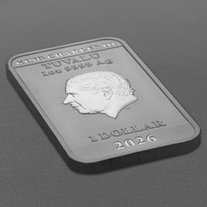 Silbermünzbarren 1oz "Season 5" 2026 (koloriert) Stranger Things (Tuvalu) - Miniaturansicht 4