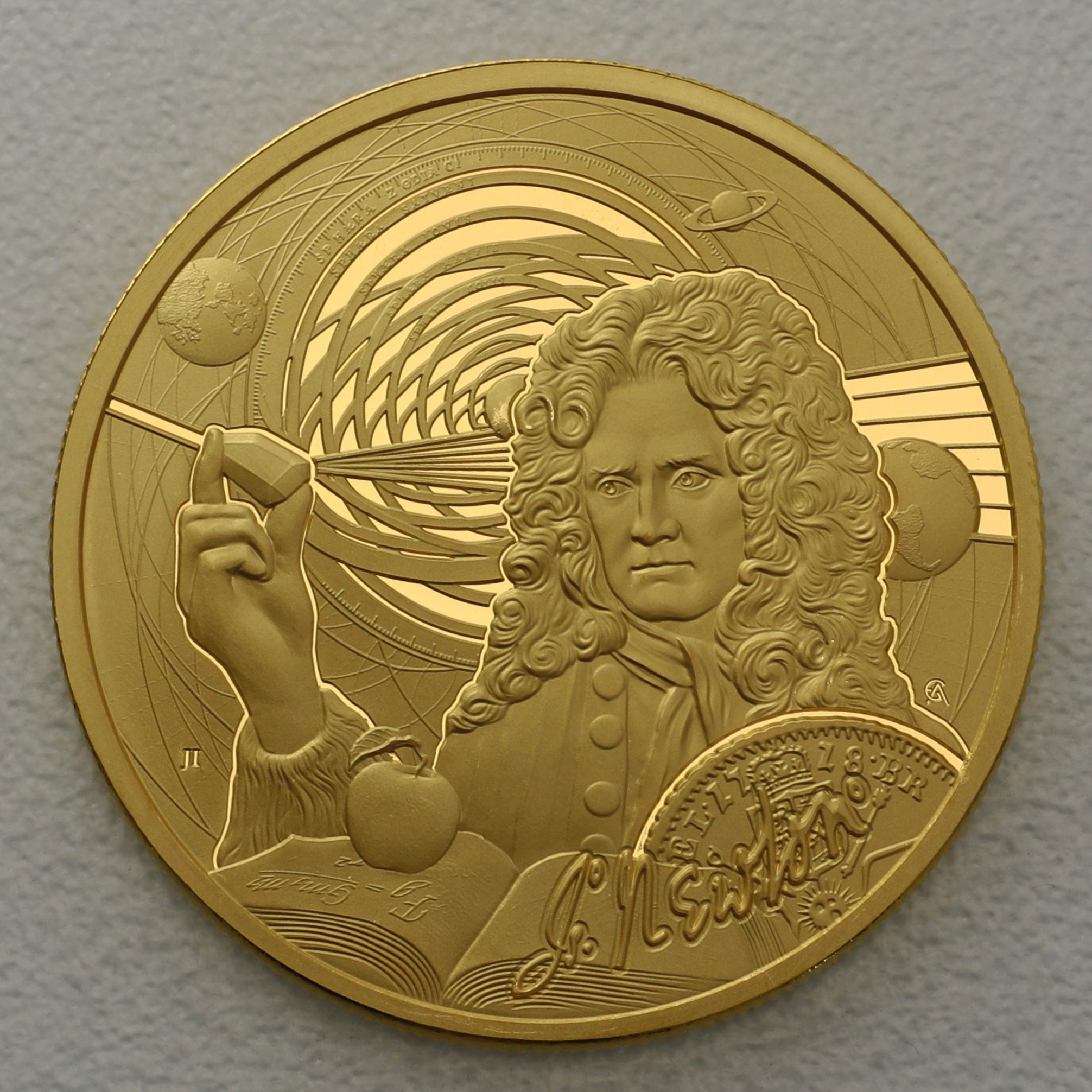 Goldmünze 1oz "Isaac Newton" 2022 Icons of Inspiration (Niue) - Hauptansicht