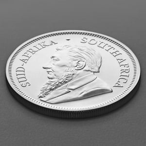 Silbermünze 1oz "Krügerrand" aktueller Jahrgang 19% (Südafrika) - Miniaturansicht 4