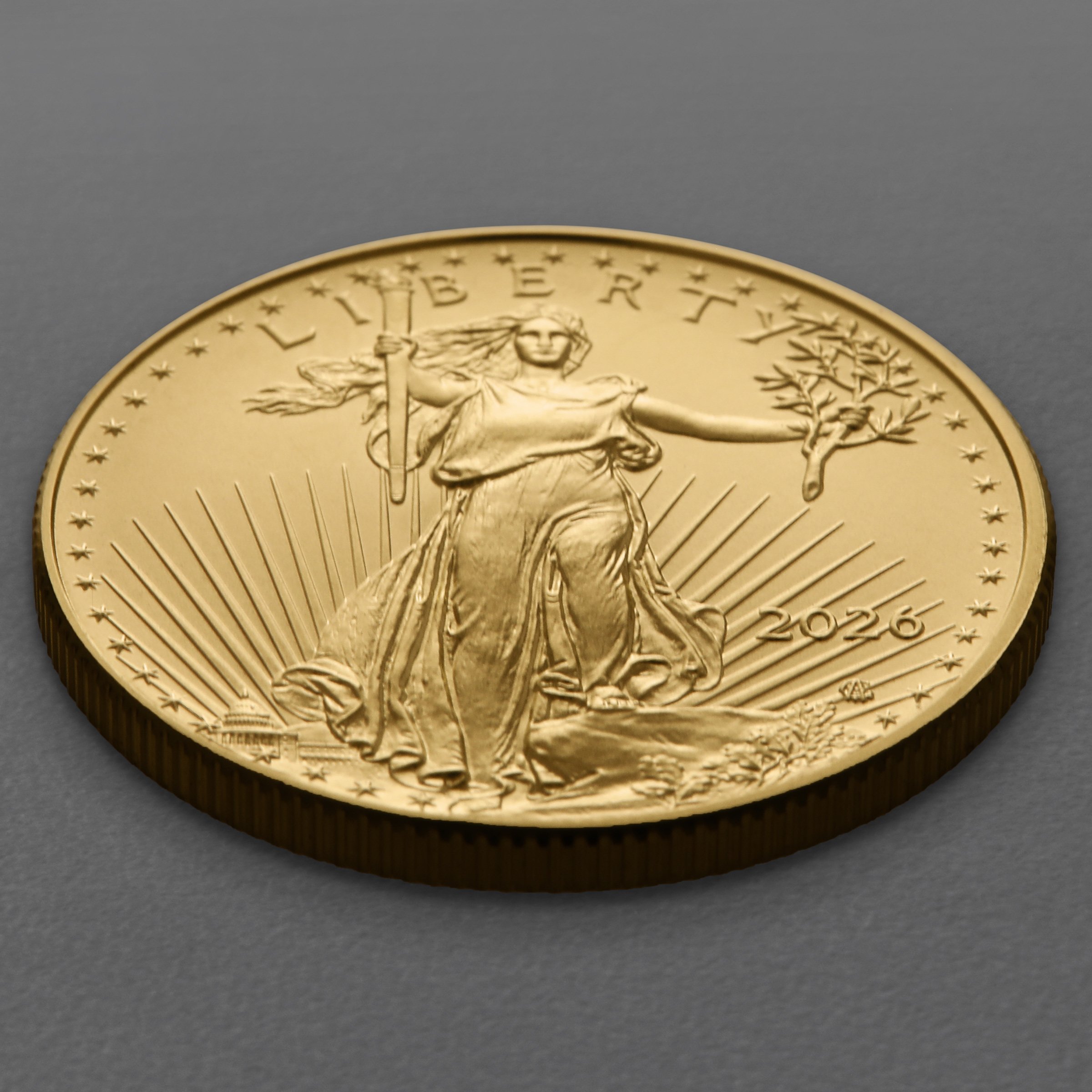 Goldmünze 1/2oz "American Eagle" aktueller Jahrgang (USA) - Detailansicht 3