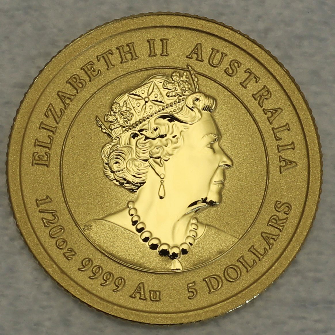 Goldmünze 1/20oz "Ochse" 2021 Lunar III – Year of the Ox (Australien) - Detailansicht 1