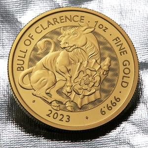 Goldmünze 1oz "Bull of Clarence" 2023 Royal Tudor Beasts (Großbritannien) - Miniaturansicht 5