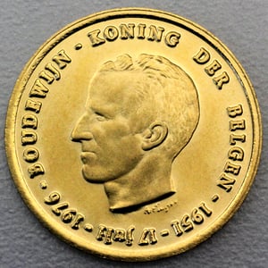 Goldmünze 20 Francs "Baudouin I." (Belgien) - Miniaturansicht 2