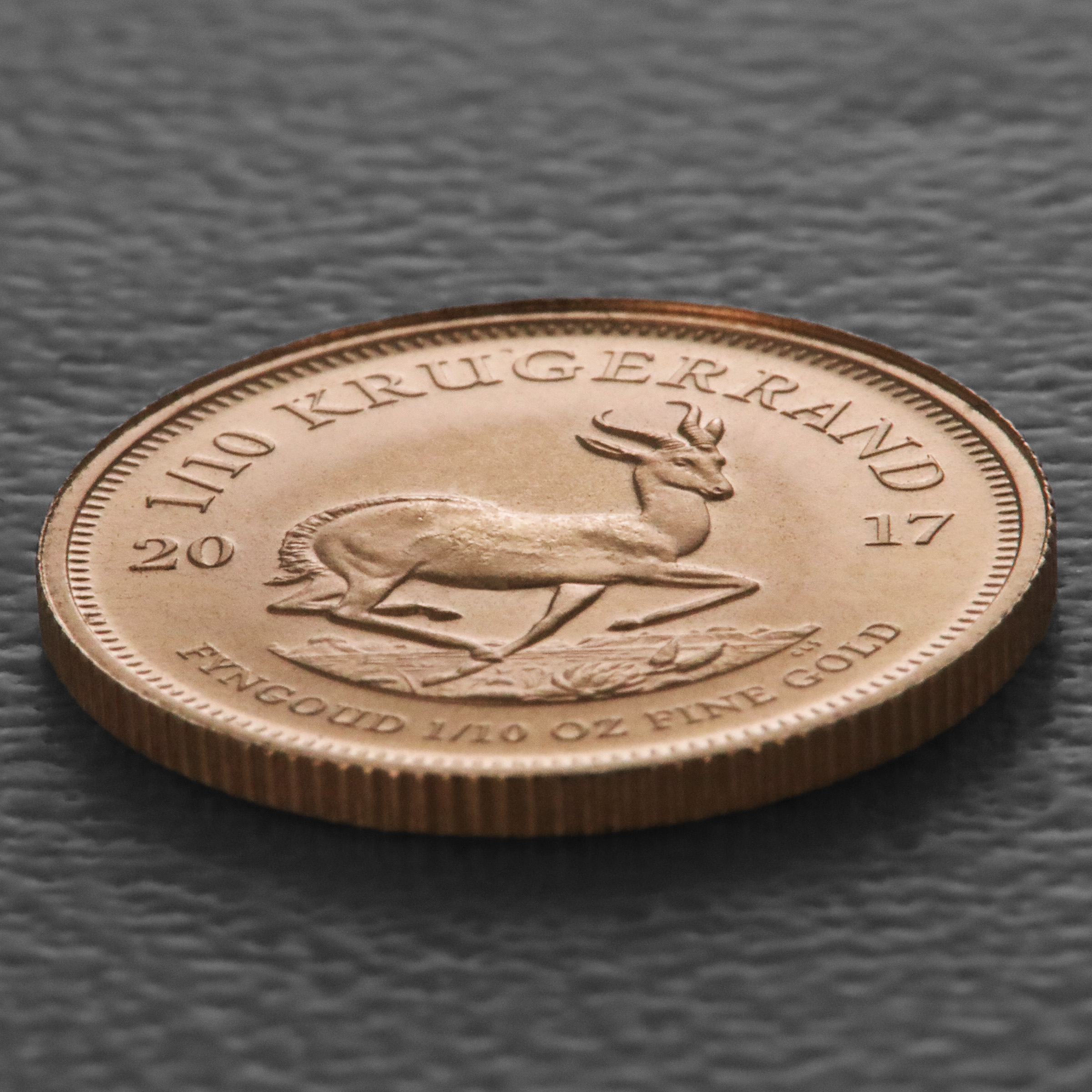 Goldmünze 1/10oz "Krügerrand" 2017 (Südafrika) - Detailansicht 2