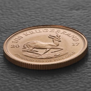 Goldmünze 1/10oz "Krügerrand" 2017 (Südafrika) - Miniaturansicht 3