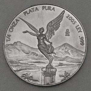 Silbermünze 1/4oz "Libertad" 2005 (Mexiko) - Miniaturansicht 1