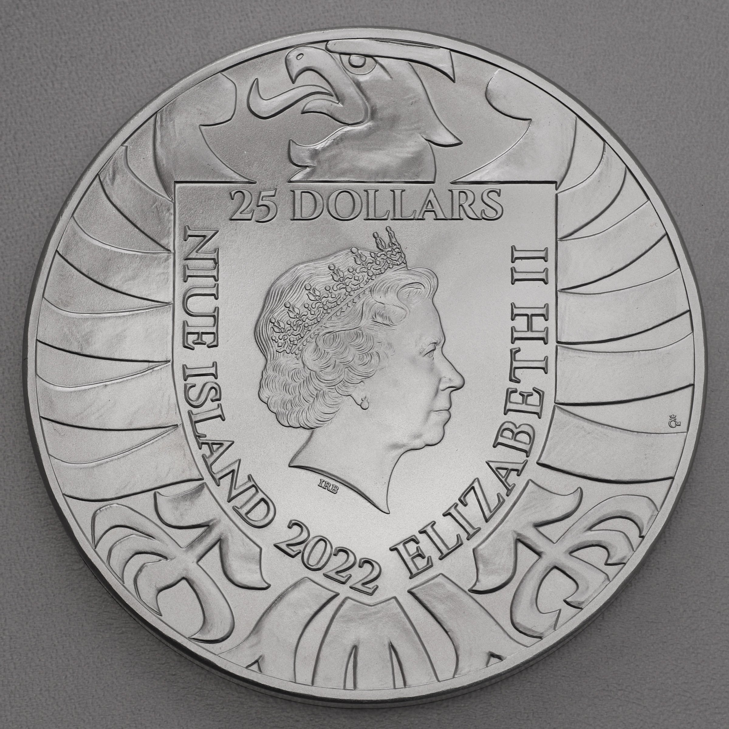 Silbermünze 10oz "Tschechischer Löwe" 2022 (Niue) - Detailansicht 1