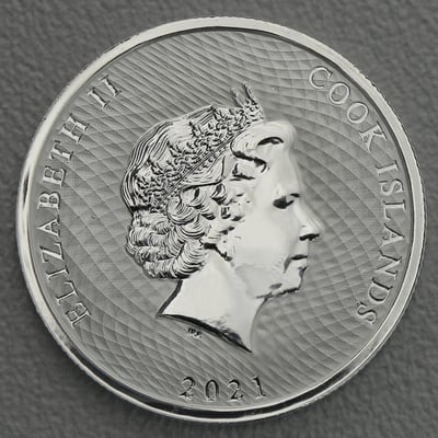 Silbermünze 1/10oz "Bounty" 2021 (Cook Islands) - Miniaturansicht 2