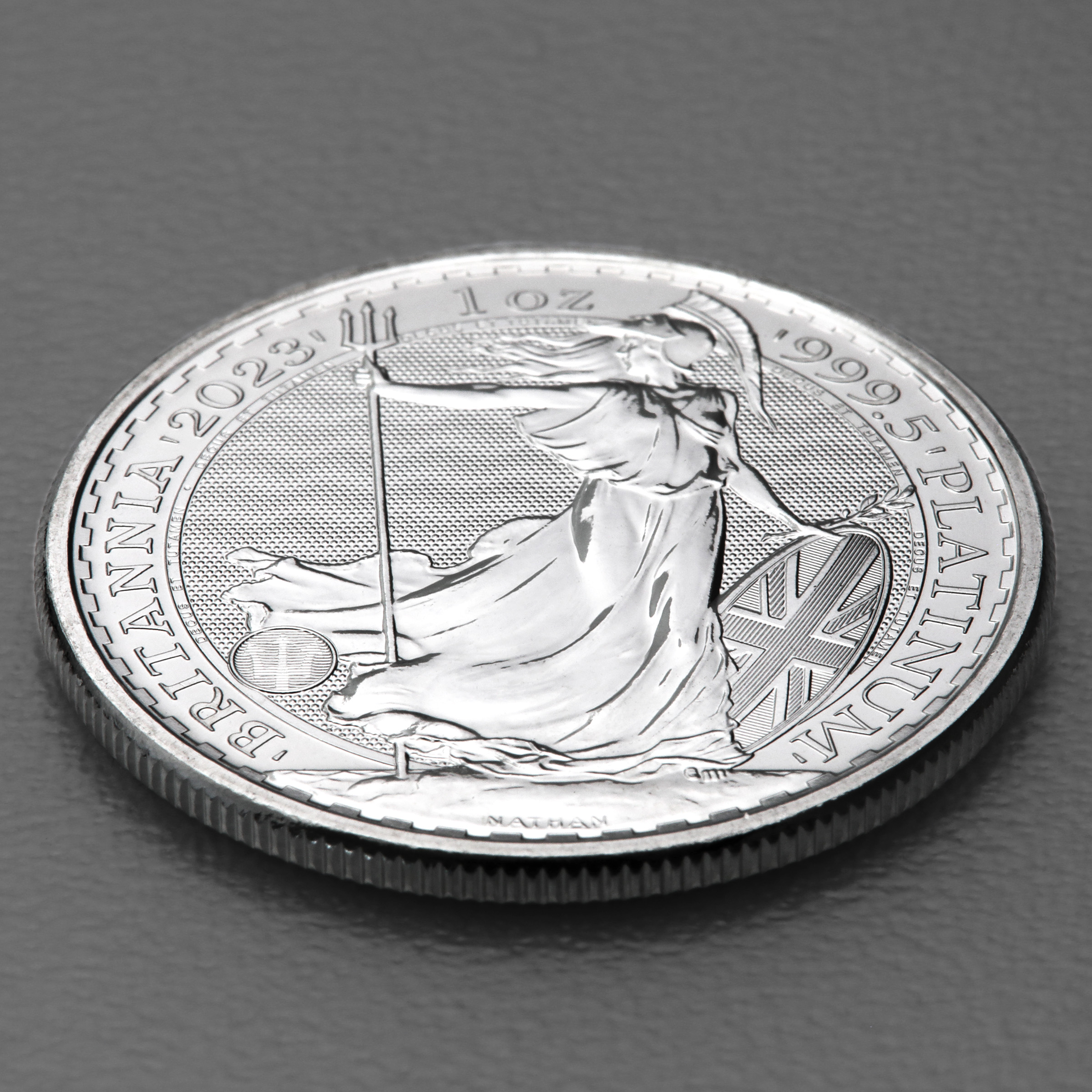 Platinmünze 1oz "Britannia" verschiedene Jahrgänge Charles III. diff. (Großbritannien) - Detailansicht 2