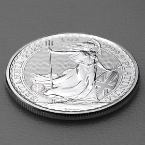 Platinmünze 1oz "Britannia" verschiedene Jahrgänge Charles III. diff. (Großbritannien) - Miniaturansicht 3
