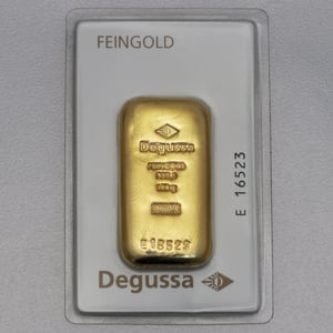 Goldbarren 100g DEGUSSA, im Blister - Miniaturansicht 4