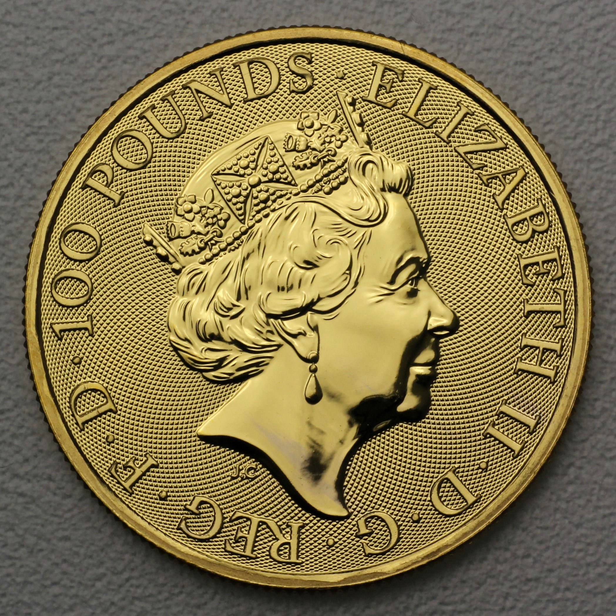 Goldmünze 1oz "Unicorn of Scotland" 2018 The Queen s Beasts (Großbritannien) - Detailansicht 1
