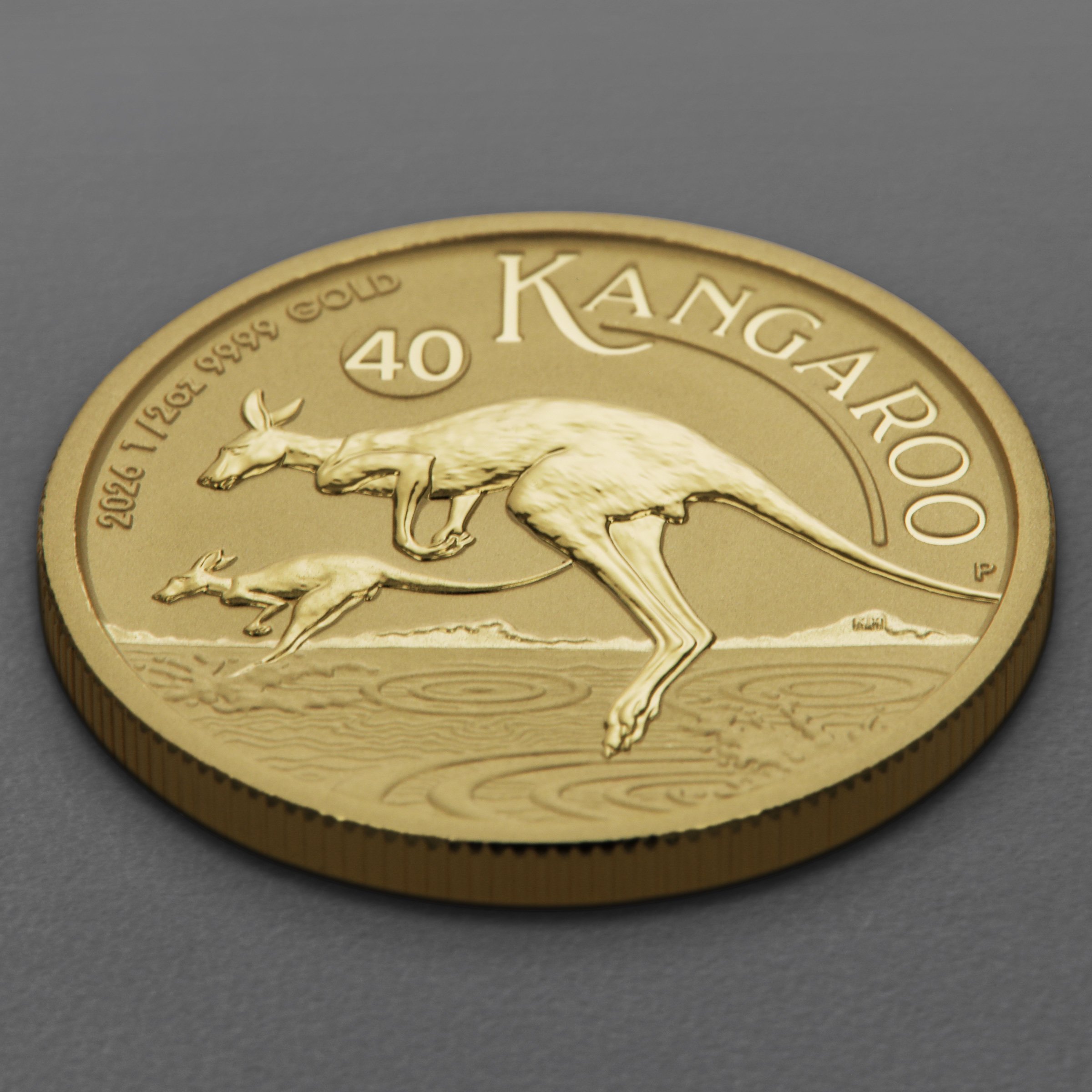 Goldmünze 1/2oz "Känguru" aktueller Jahrgang (Australien) - Detailansicht 2