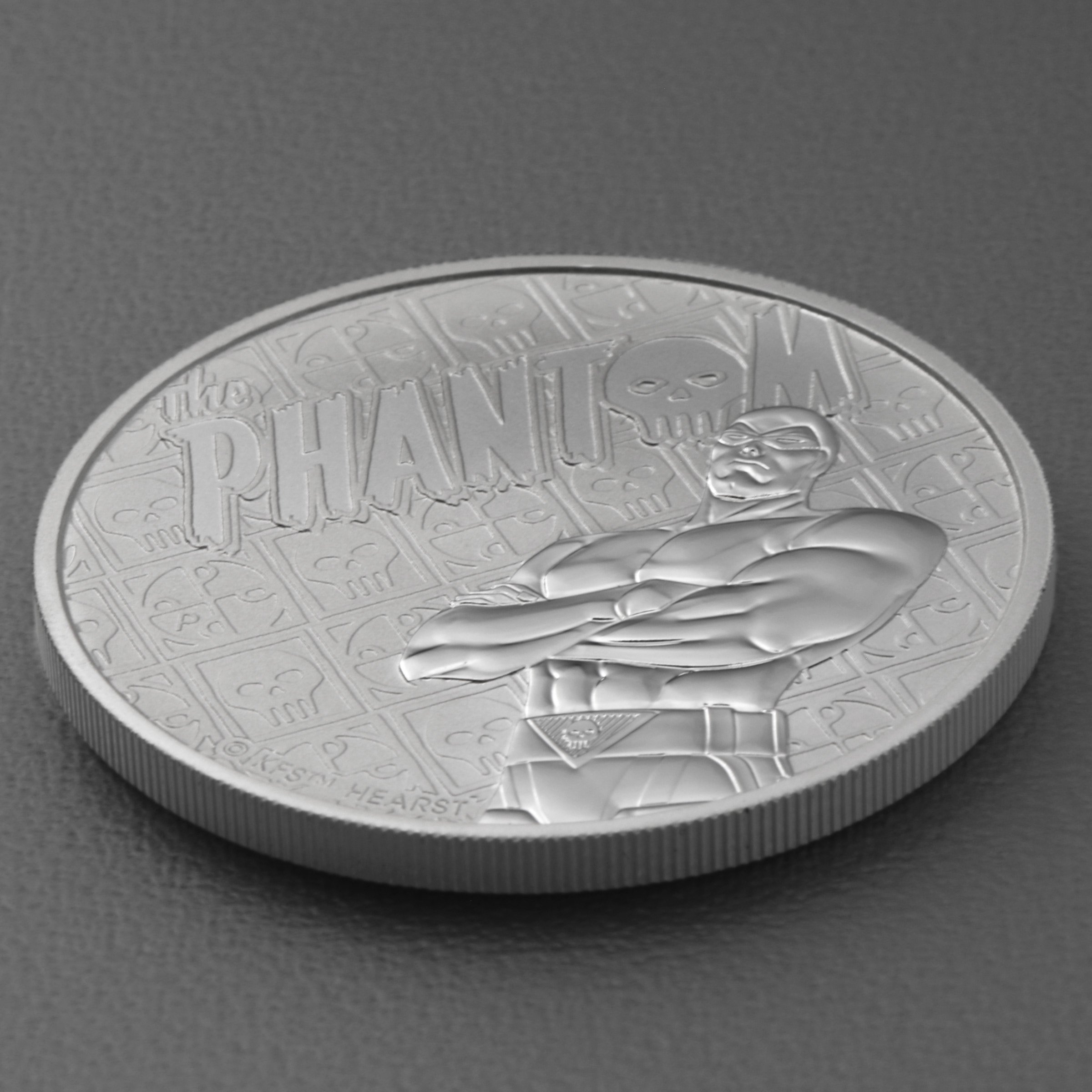 Silbermünze 1oz "The Phantom" 2022 19% (Tuvalu) - Detailansicht 2
