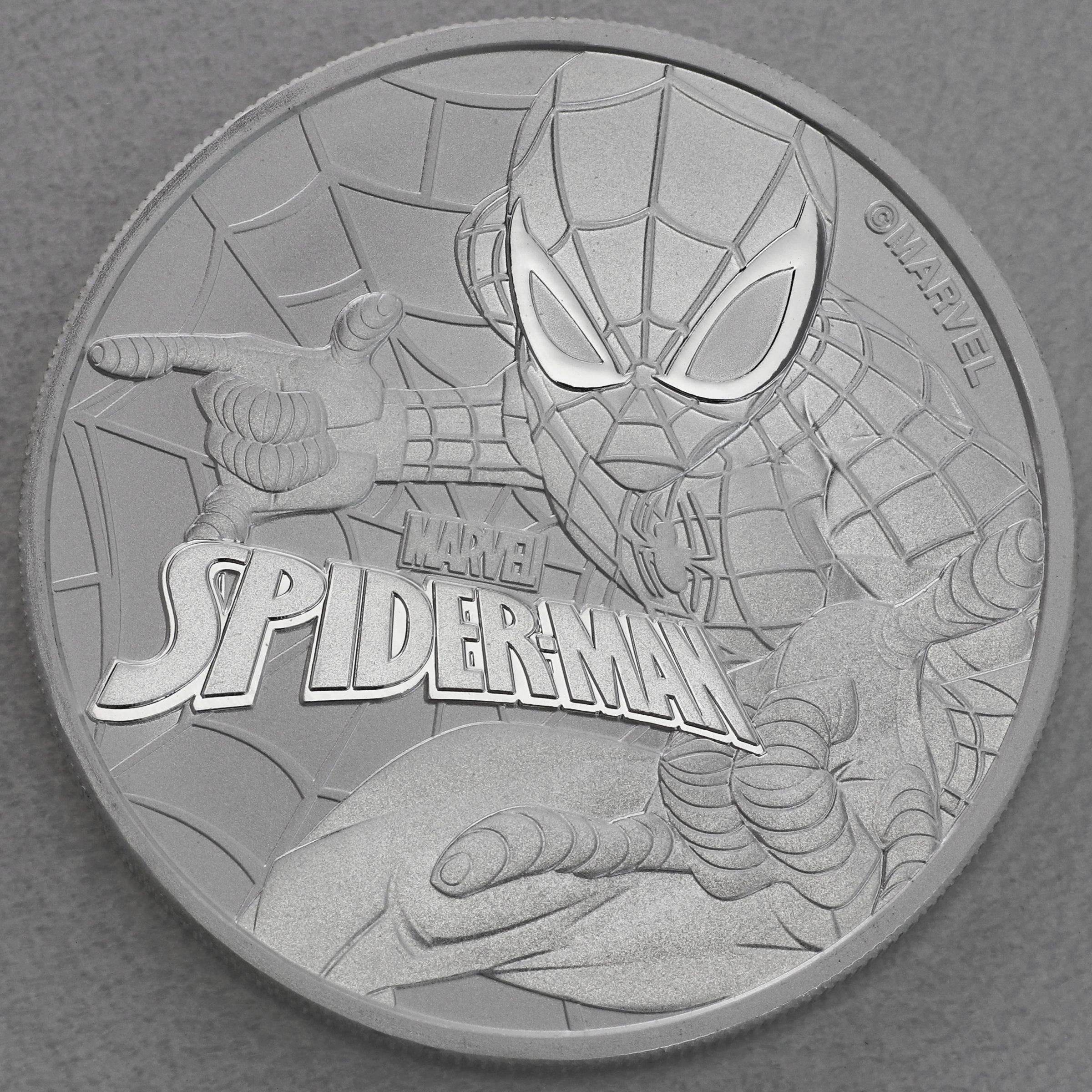 Silbermünze 1oz "Spiderman" 2017 Marvel (Tuvalu) - Hauptansicht