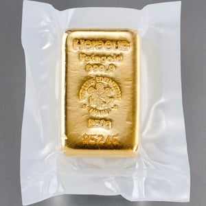 Goldbarren 250g HERAEUS gegossen - Miniaturansicht 2