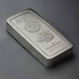 Münzbarren 1kg "H+M / Cook Islands", geprägt - Miniaturansicht 1
