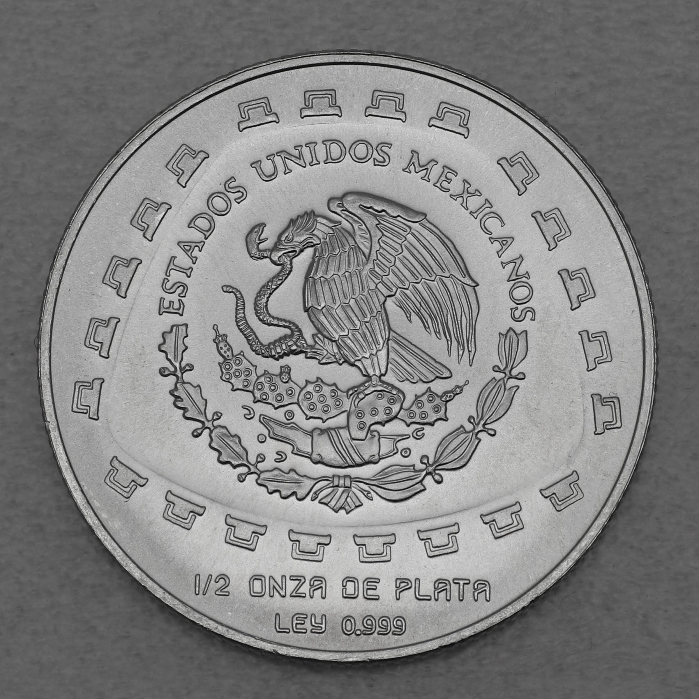 Silbermünze 1/2oz "Jaguar" 1998 Präkolumbische Kulturen – Tolteken (Mexiko) - Detailansicht 1