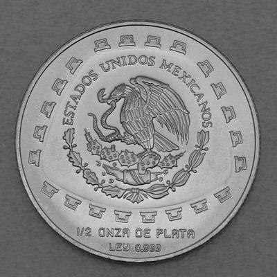 Silbermünze 1/2oz "Jaguar" 1998 Präkolumbische Kulturen – Tolteken (Mexiko) - Miniaturansicht 2