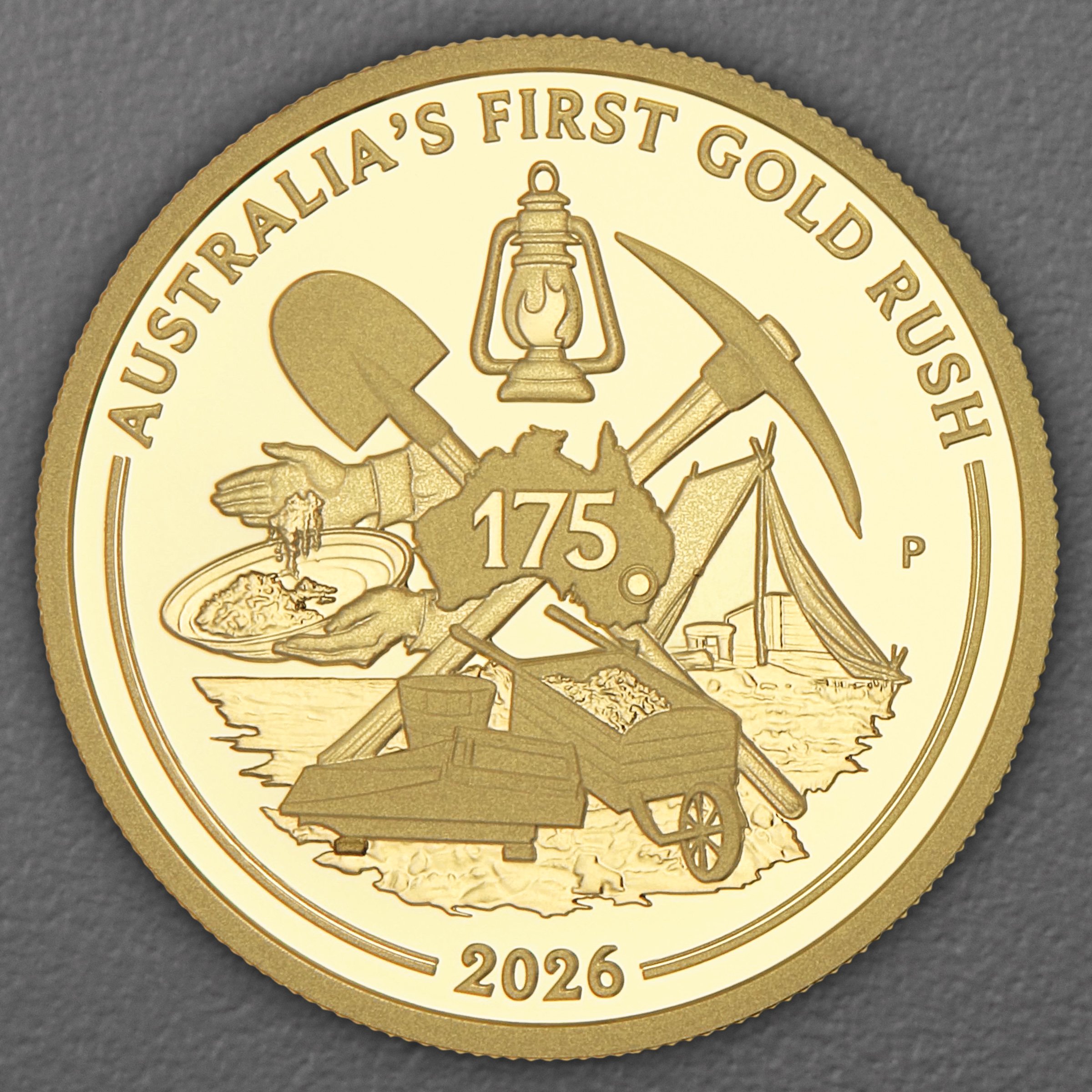 Goldmünze 1oz "Australia s First Gold Rush" 2026 (PP) 175th Anniversary (Australien) - Hauptansicht