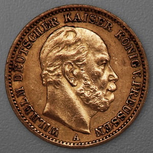 Goldmünze 20 Mark "Wilhelm I." 1873-A J.243 (Preußen) - Hauptansicht