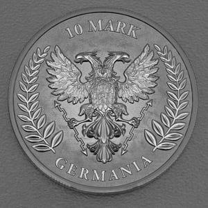 Silbermedaille 2oz "Germania" 2022 (Polen) - Miniaturansicht 2