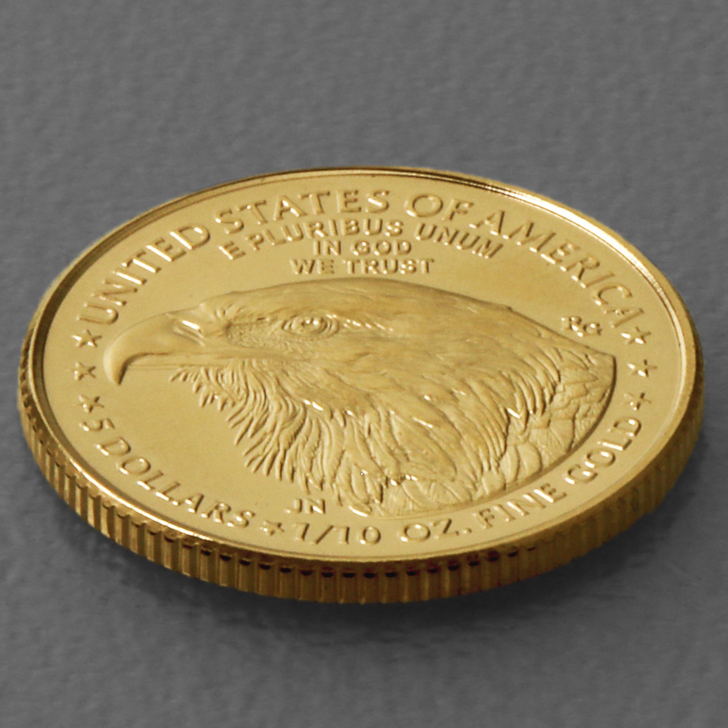 Goldmünze 1/10oz "American Eagle" 2023 (USA) - Detailansicht 2