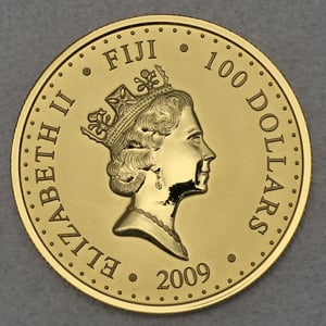 Goldmünze 1oz "Pacific Sovereign" 2009 (Fidschi) - Miniaturansicht 2