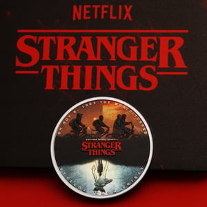Silbermünze 1oz "The Upside Down" 2026 (koloriert) Stranger Things (Tuvalu) - Miniaturansicht 6