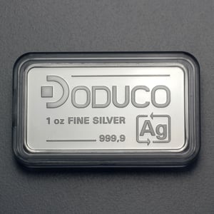 Silberbarren 1oz Doduco in Kapsel - Miniaturansicht 1