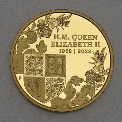 Goldmünze 2oz "Queen s Platinum Jubilee" 2022 (PP) (Australien) - Miniaturansicht 1