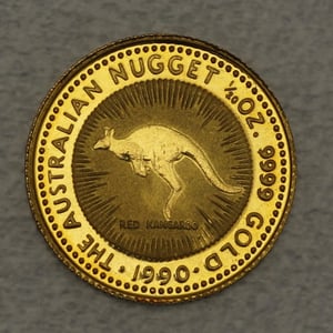 Goldmünze 1/20oz "Känguru" 1990 Australian Nugget (Australien) - Hauptansicht