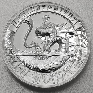 Silbermünze 2oz "Sea Monster" 2017 (HR/PP) Legends and Myths (Salomonen) - Hauptansicht