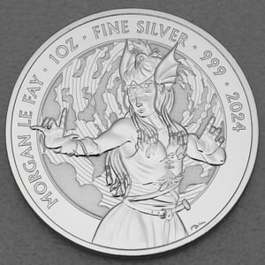 Silbermünze 1oz "Morgan le Fay" 2024 Myths and Legends (Großbritannien) - Hauptansicht
