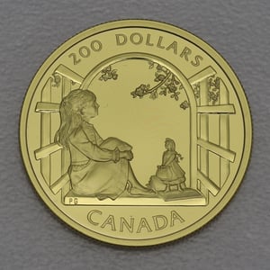 Goldmünze 200 Dollar "Anne Green Gables" 1994 (Kanada) - Hauptansicht