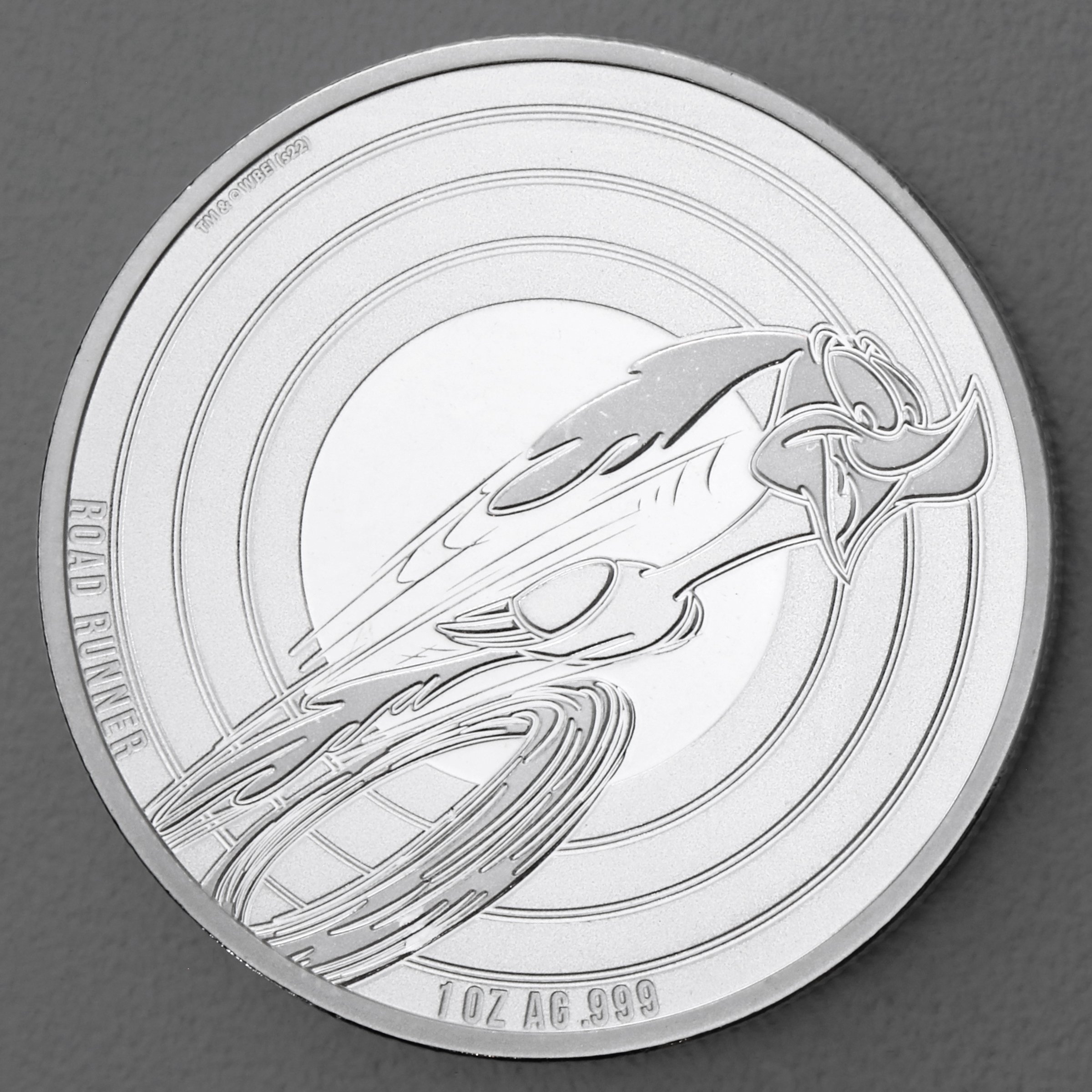 Silbermünze 1oz "Road Runner" 2023 Looney Tunes 19% (Samoa) - Hauptansicht