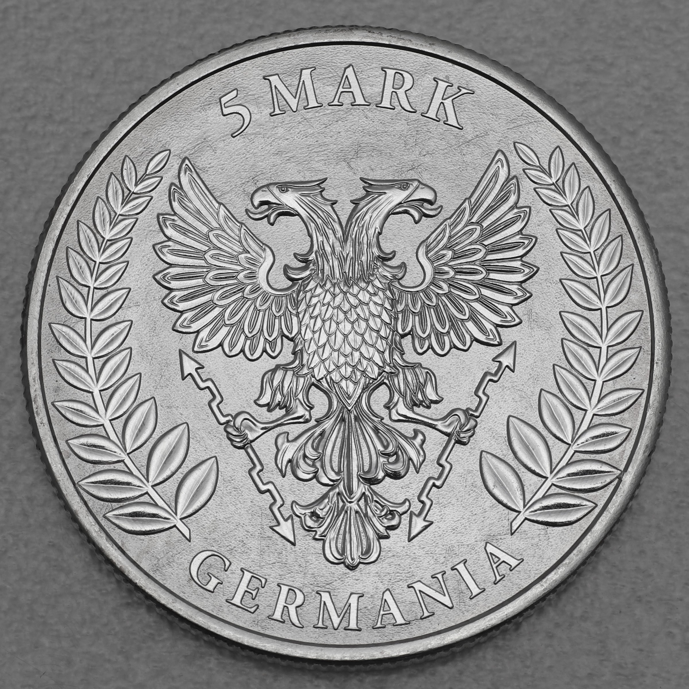 Silbermedaille 1oz "Germania" 2019 (Polen) - Detailansicht 1