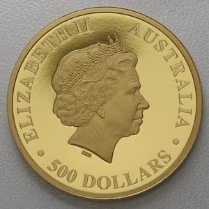 Goldmünze 5oz "Australian Stock Horse" 2017 (PP) Stock Horse (Australien) - Miniaturansicht 2