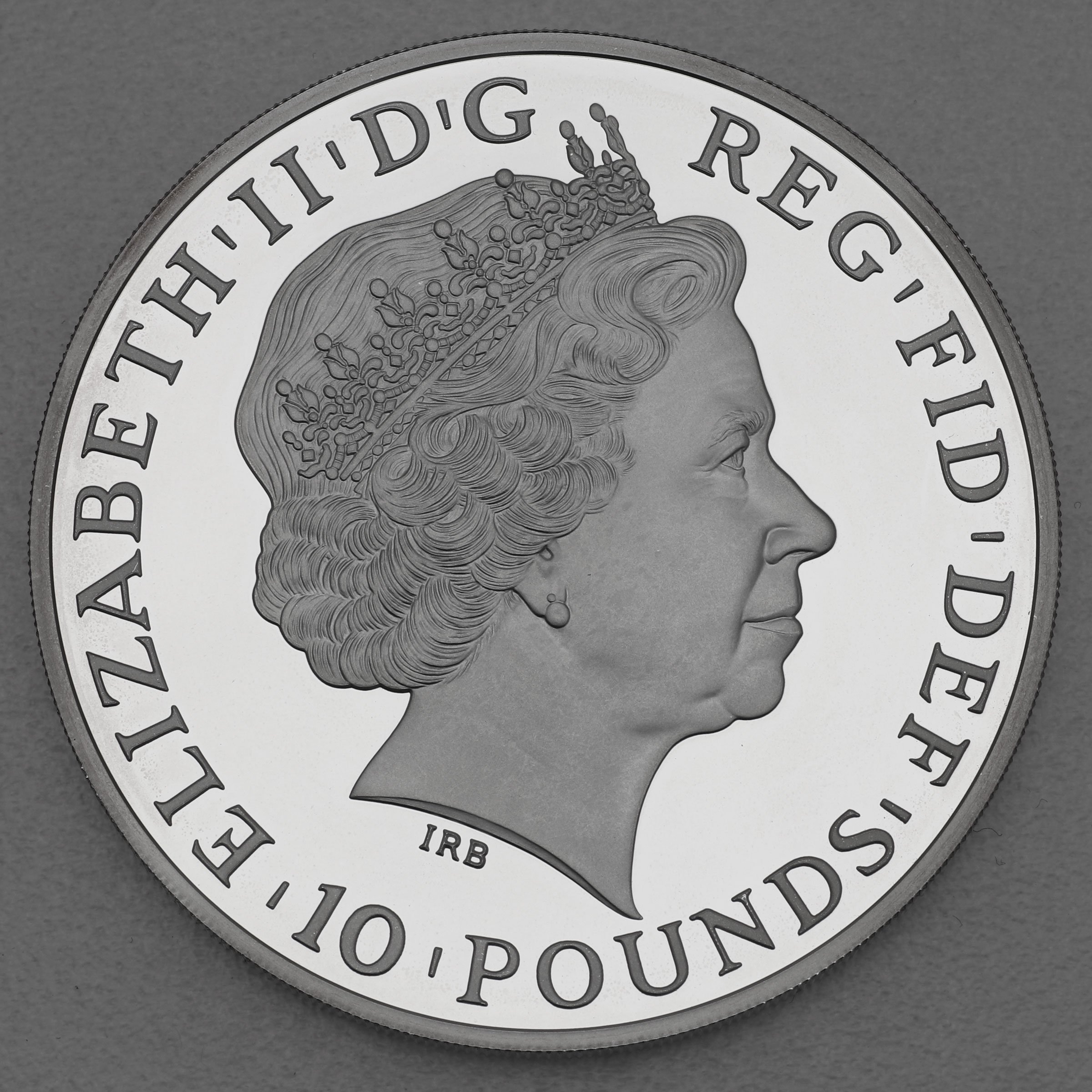 Silbermünze 5oz "Pferd" 2014 (PP) Lunar – Year of the Horse (Großbritannien) - Detailansicht 1