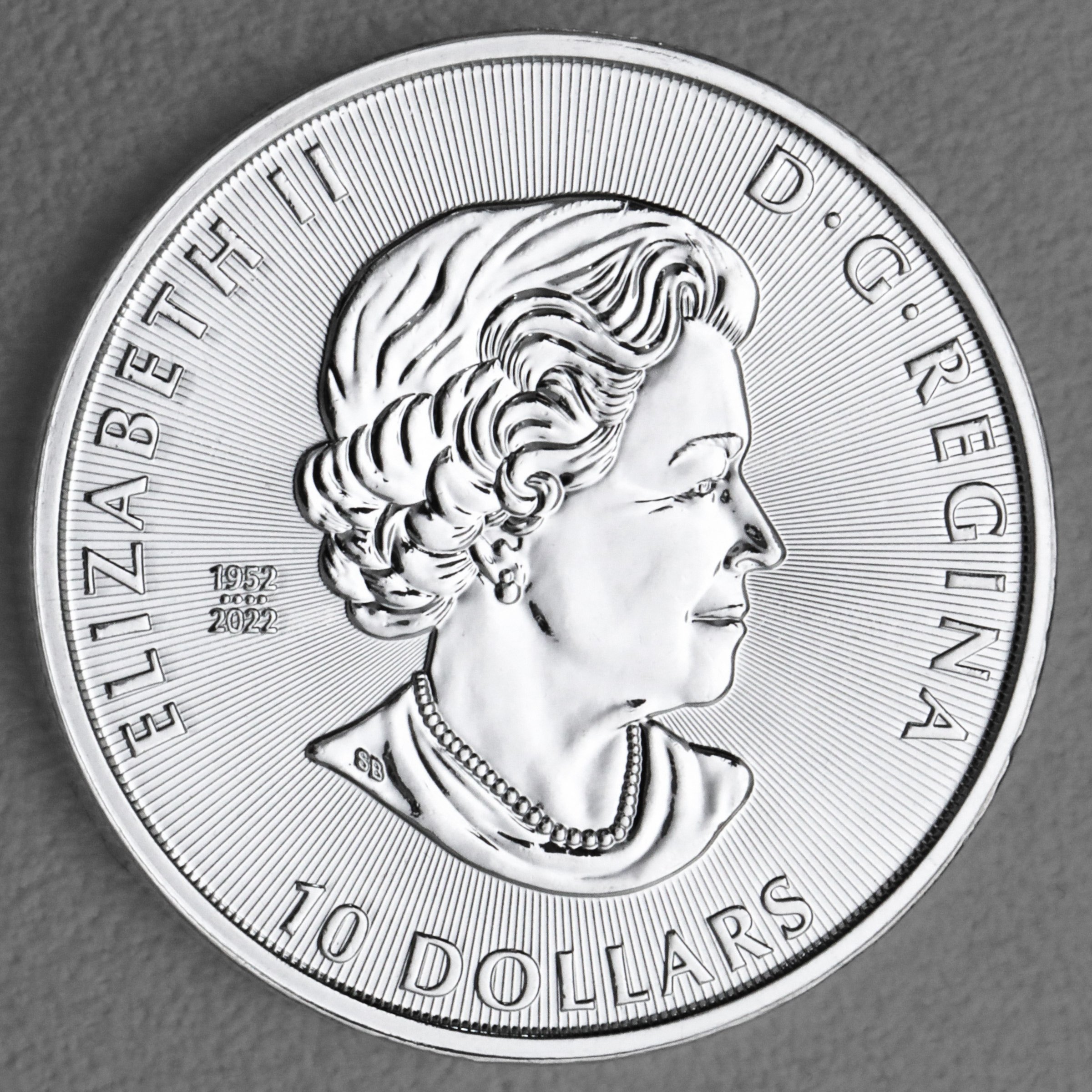 Silbermünze 2oz "Smilodon Säbelzahntiger" 2023 Ice Age 19% (Kanada) - Detailansicht 1