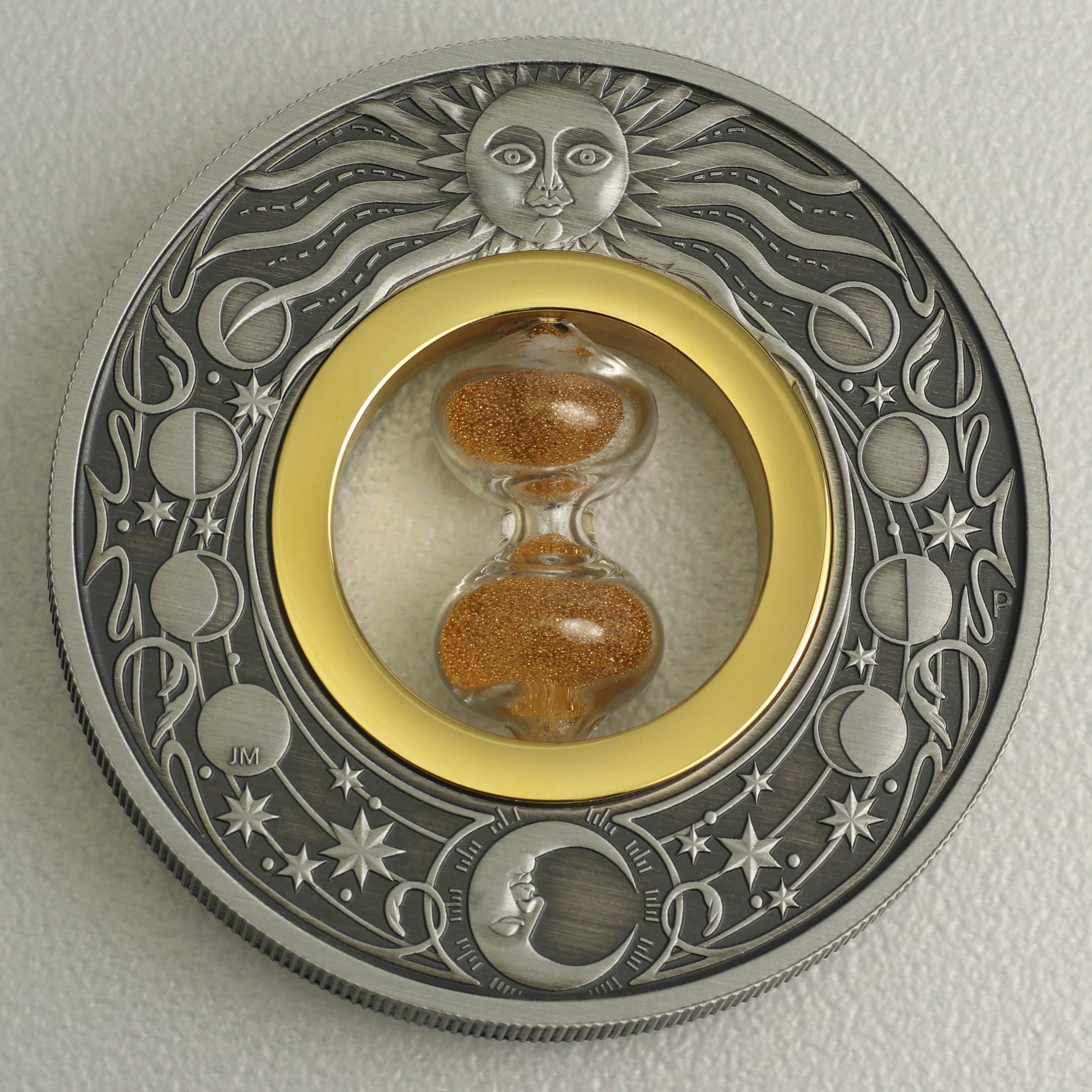 Silbermünze 2oz "Hourglass" 2021 (AF) (Tuvalu) - Hauptansicht