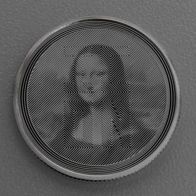 Silbermünze 1oz "Mona Lisa" 2021 Icon (Tokelau) - Miniaturansicht 1