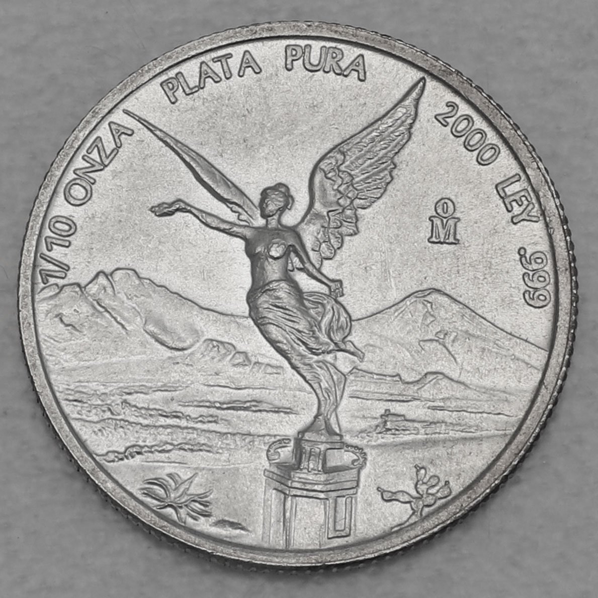 Silbermünze 1/10oz "Libertad" 2000 (Mexiko) - Hauptansicht