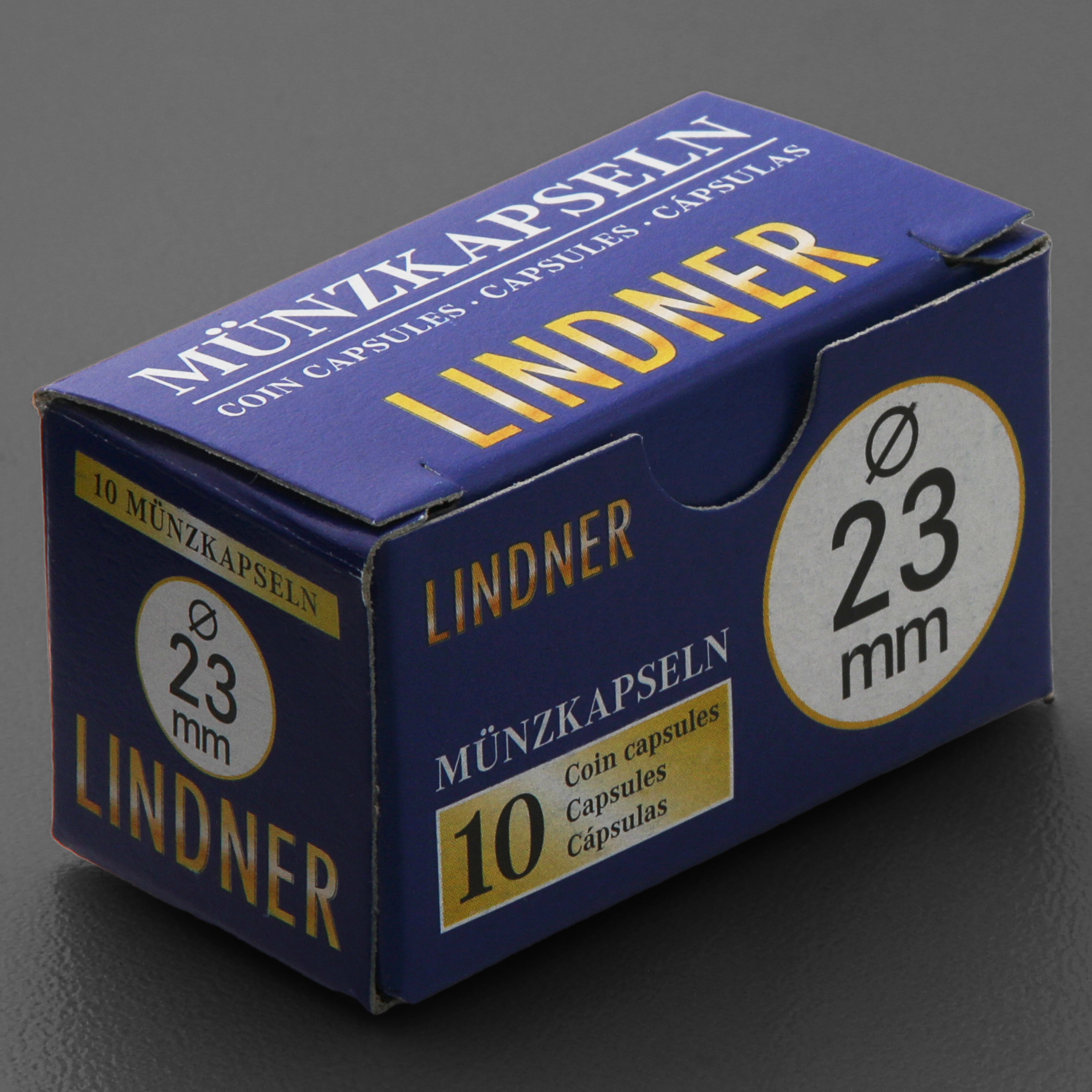 Münzkapseln 23mm 10er-Packung - Detailansicht 3