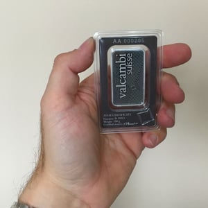 Platinbarren 100g VALCAMBI (Pt) - Miniaturansicht 5