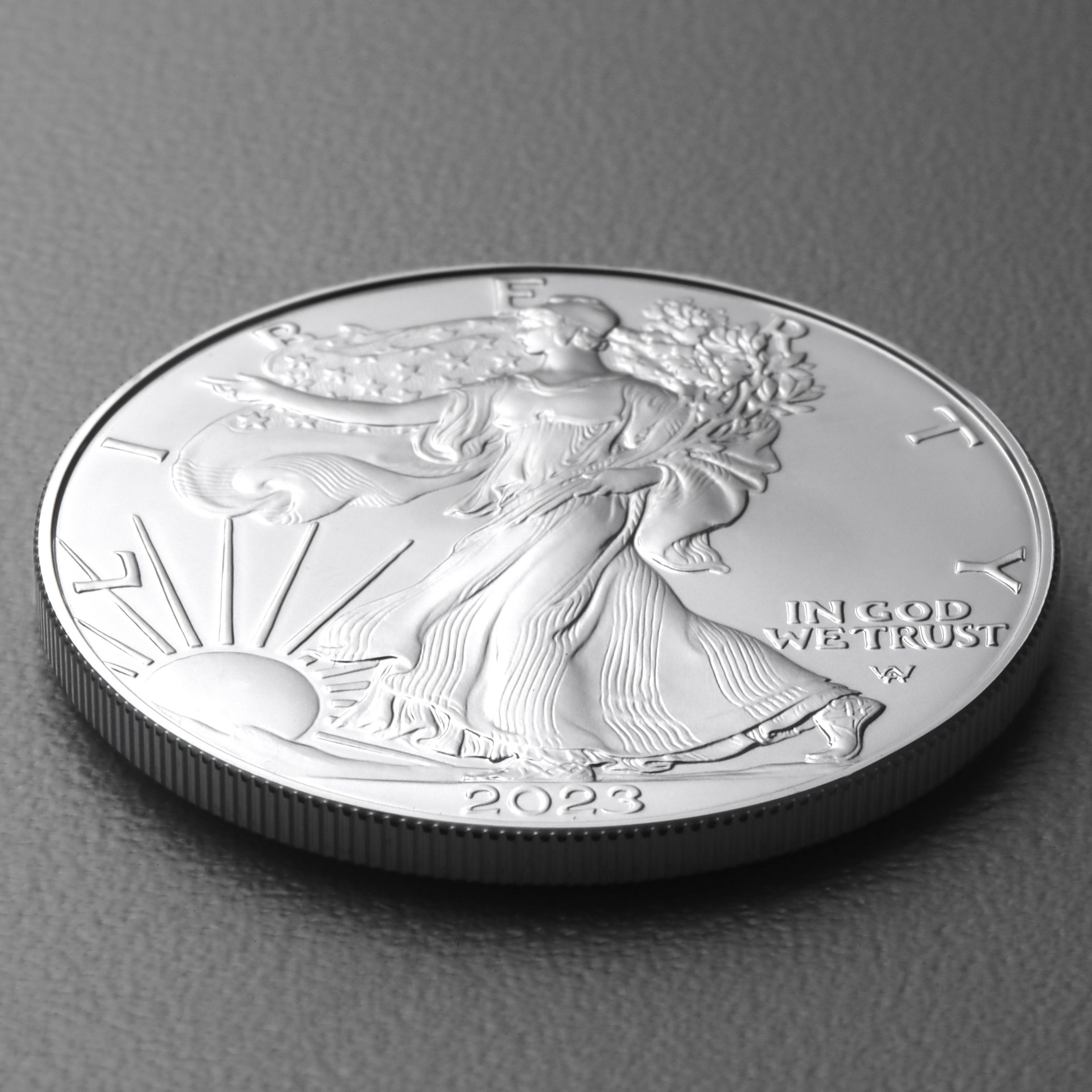 Silbermünze 1oz "American Eagle" verschiedene Jahrgänge (USA) 19% - Detailansicht 2