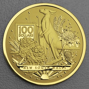 Goldmünze 1oz "New South Wales" 2022 Coat of Arms (Australien) - Hauptansicht